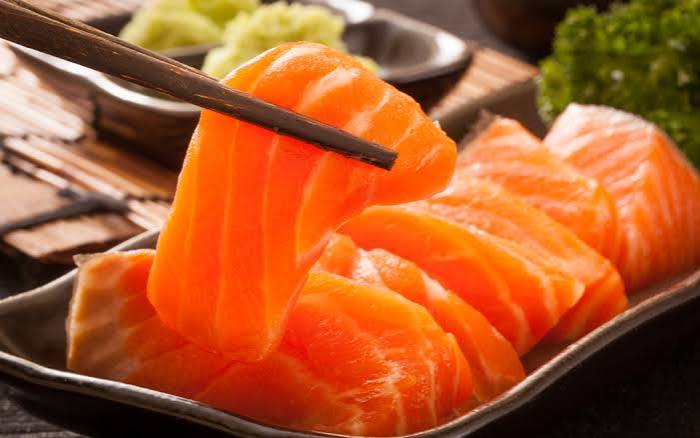 Salmon Sashimi