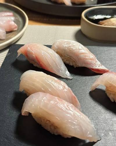 Sea Bream Sashimi